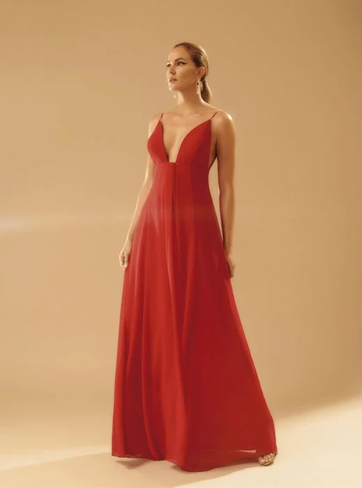Vestido Longo Vermelho